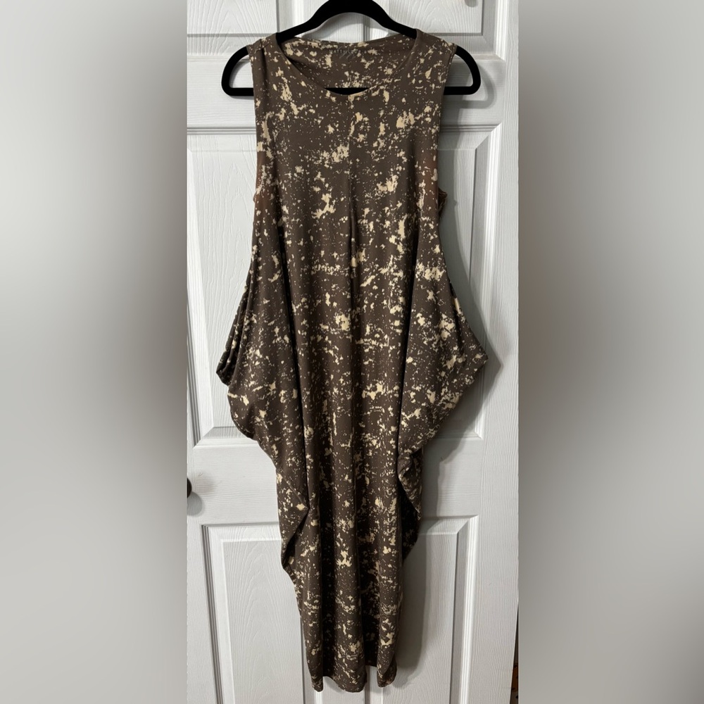Women's Matthildur Icelandic Design Hand Made Architectural Trapeze Dress US M - Picture 2 of 9